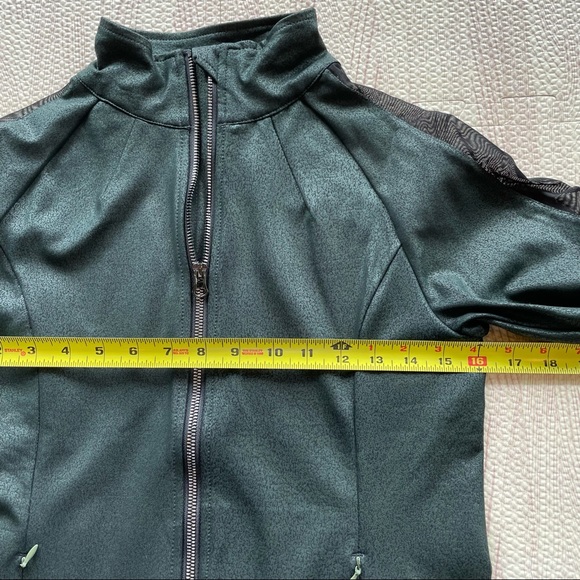 ELECTRIC YOGA Coil Green Faux Leather Jacket Small - Picture 8 of 11
